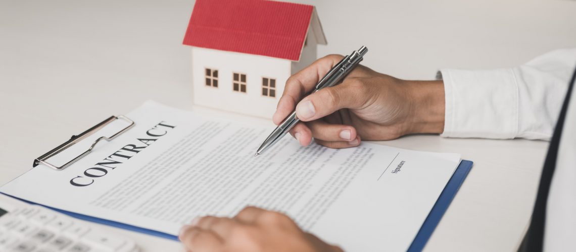 Home buyers are checking into the contract.